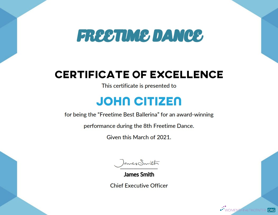 Download USA Best Performance Cert Photoshop template